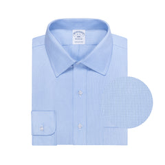 Camisa Formal Pinpoint Cuello Spread Classic Fit Wrinkle Resistant Brooks Brothers CC01074