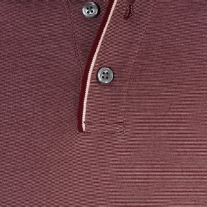 Camiseta tipo polo en color rojo de Perry Ellis CM00129111