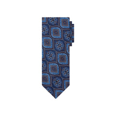 Corbata Jackard Print Austin Reed Azul Oscuro CO03101