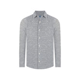 Camisa Sport Gris Claro Classic Fit Perry Ellis CS00909
