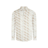 Camisa Sport Beige Claro Classic Fit Perry Ellis CS00910