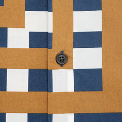 Camisa Sport Azul Classic Fit Perry Ellis CS00916