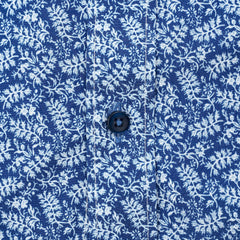 Camisa Sport Azul Oscuro Classic Fit Perry Ellis CS00945