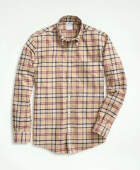 Camisa Sport Cuadros Button Down Collar Classic Fit Non Iron Brooks Brothers CS00960