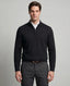 Sweater Perry Ellis Half Zip SW00071P - Negro - Modelo frente medio