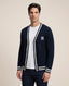 Sweater Perry Ellis Abierto - Azul Oscuro - Modelo 1