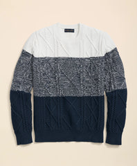 Cable Sweater Brooks Brothers SW00128