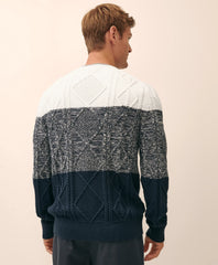 Cable Sweater Brooks Brothers SW00128