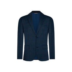 Vestido Classic Fit Azul Oscuro Lana 100% Brooks Brothers VE04279