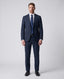 Vestido Classic Fit Azul Oscuro Lana 100% Brooks Brothers VE04280 - (único) - Modelo cuerpo completo