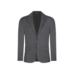 Vestido Classic Fit Gris Claro Lana 100% Brooks Brothers VE04286