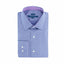 Camisa Formal Classic Fit Spread Collar Perry Ellis CC00998 - Lila - Detalle cuello