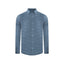 Camisa Sport Classic Fit Perry Ellis CS00912 - Azul Oscuro - Frente ghost mannequin