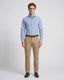Camisa Formal Rayas Brooks Brothers CC01082 - Azul Rayas - Modelo cuerpo completo