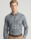 Camisa Sport Gris Classic Fit Perry Ellis CS00917 - Gris - Modelo plano americano lookbook