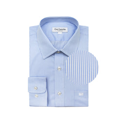 Camisa Formal Classic Fit Lineas Spread Collar Guy Laroche CC00676