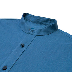 Camisa Sport Azul Classic Fit Perry Ellis CS00866A