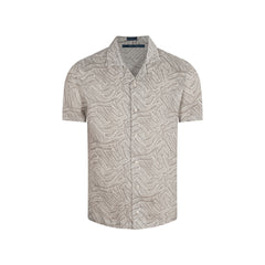 Camisa Sport Beige Classic Fit Perry Ellis CS00881C