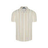 Camisa Sport Beige Classic Fit Perry Ellis CS00886