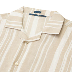 Camisa Sport Beige Classic Fit Perry Ellis CS00886