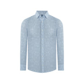 Camisa Sport Azul Classic Fit Perry Ellis CS00892