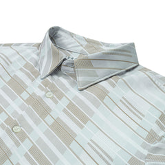 Camisa Sport Beige Classic Fit Perry Ellis CS00889