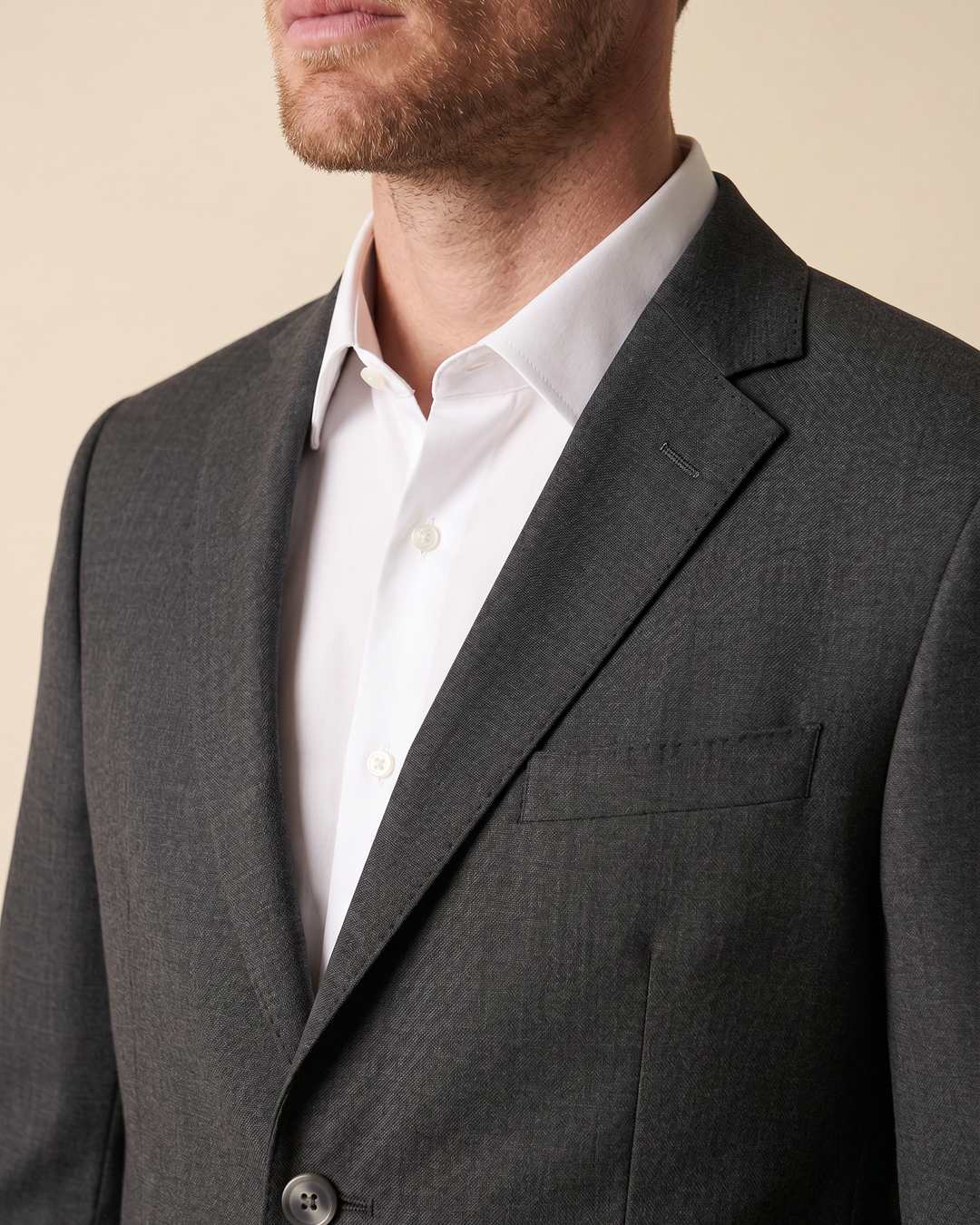 Vestido Classic Fit Guy Laroche VE00001 - gris-4 - Detalle textura