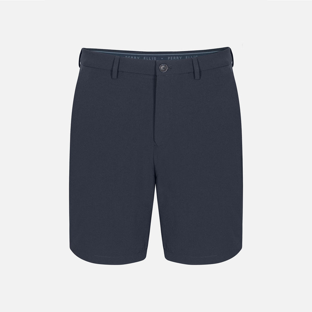 Bermuda Perry Ellis BE00071 - Azul Oscuro - Detalle pantalón