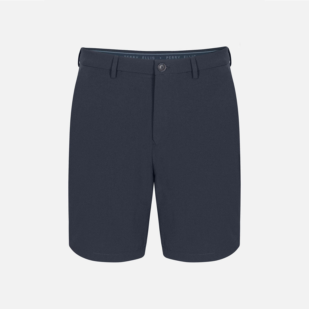 Bermuda Perry Ellis BE00071 - Azul Oscuro - Detalle pantalón