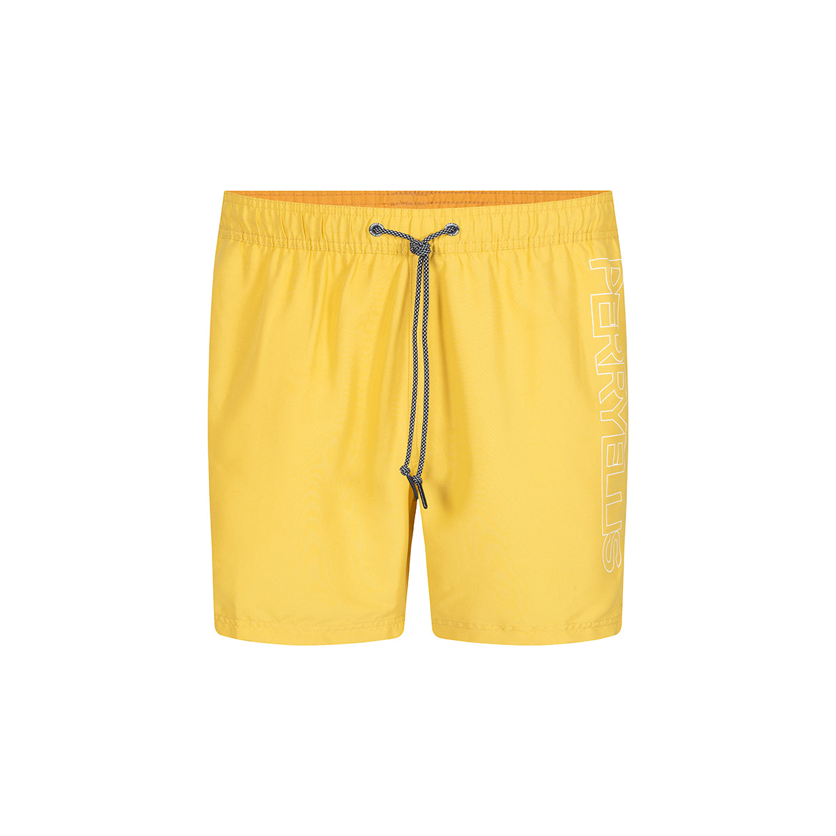 Pantaloneta de baño color amarillo de Perry Ellis BE00080081