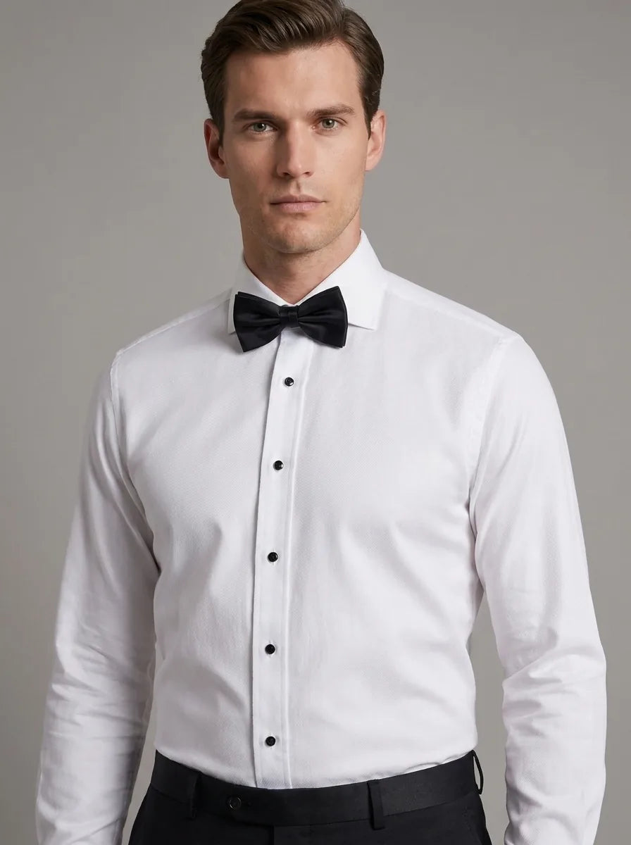 Camisa Formal Classic Fit para Smoking Guy Laroche CC00777GL - Detalle puño
