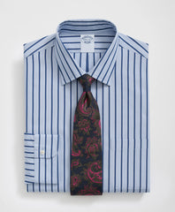 Camisa Calle Azul Rayas Supima® Cotton Classic Fit- Brooks Brothers CC010082