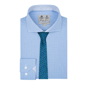 Camisa formal en color azul medio CC01068012