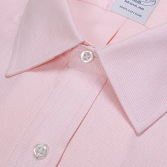 Camisa Manga Larga Color Rosado Marca Brooks Brothers CC01075