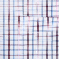 Camisa Calle Cuadros Azul Button Down Collar Classic Fit Brooks Brothers CC01080