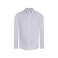 Camisa Calle Cuadros Azul Button Down Collar Classic Fit Brooks Brothers CC01080