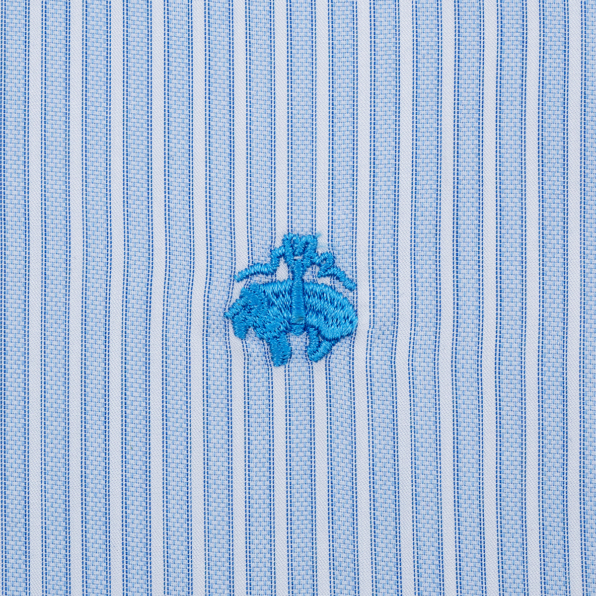 Camisa Calle Azul Rayas Classic Fit- Brooks Brothers CC01088