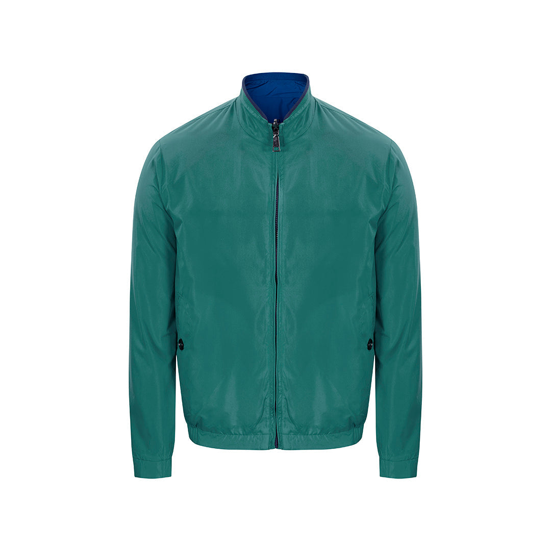 Chaqueta Reversible Perry Ellis CH00110 - verde-2 - Frente ghost mannequin