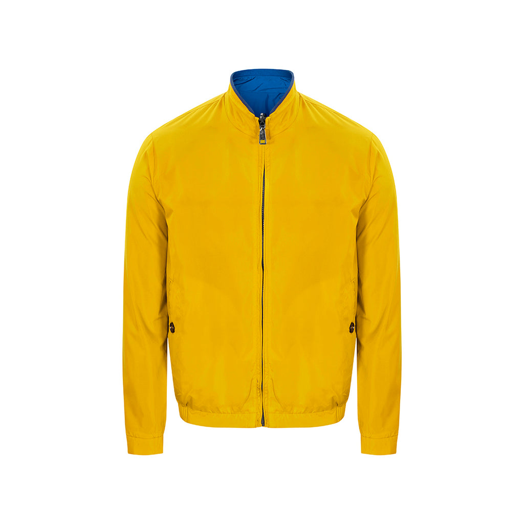 Chaqueta Reversible Perry Ellis CH00110 - azul-amarillo - Frente ghost mannequin