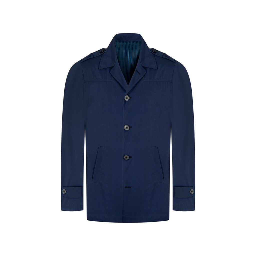 Chaqueta Perry Ellis CH00073 - Azul Rey - Frente ghost mannequin