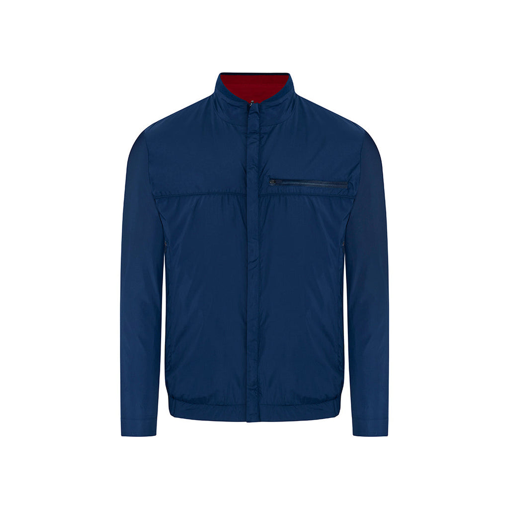 Chaqueta Reversible Perry Ellis CH00110 - azul-rojo - Frente ghost mannequin