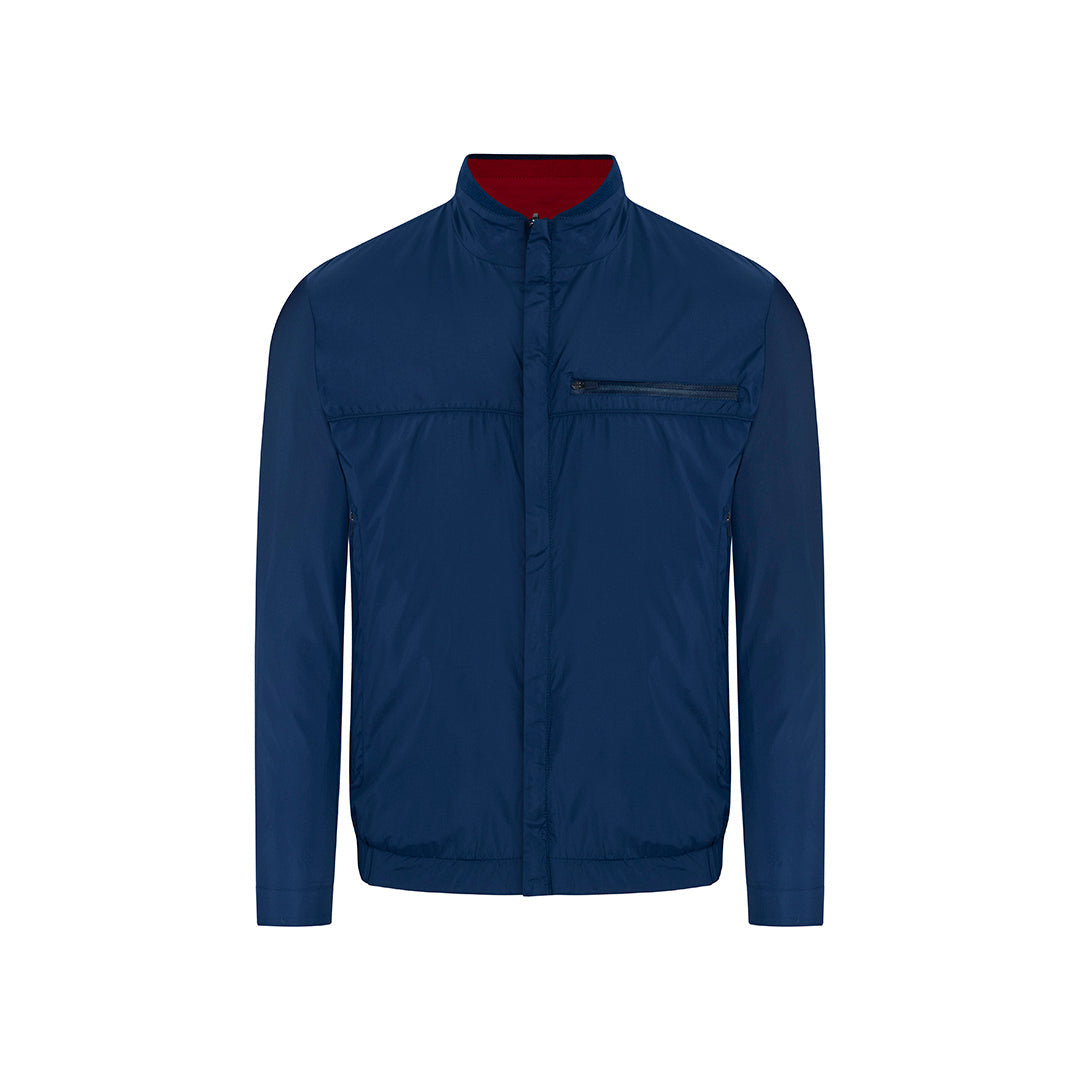 Chaqueta Reversible Perry Ellis CH00110 - azul-rojo - Frente ghost mannequin