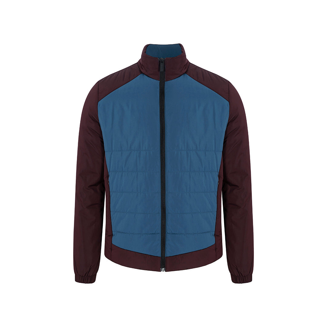 Chaqueta Quilted Perry Ellis Azul Oscuro CH00111 - Frente ghost mannequin Imagen principal del producto