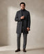 Chaqueta Perry Ellis CH00125 - Gris Oscuro - Modelo cuerpo completo