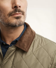Chaqueta Verde Acolchada (Diamond Liner) - Brooks Brothers CH00131