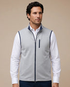 Chaleco Brooks Brothers Performance - Gris Claro - Modelo 1