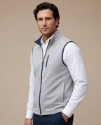 Chaleco Brooks Brothers Performance - Gris Claro - Modelo 3