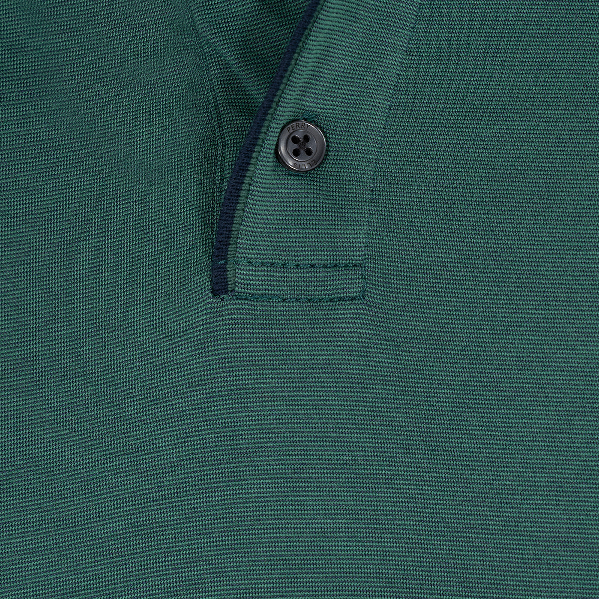 Camiseta tipo polo en color verde de Perry Ellis CM00129073