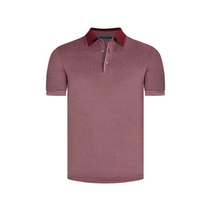 Camiseta tipo polo en color rojo de Perry Ellis CM00129111