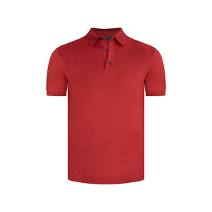 Camiseta tipo polo en color rojo de Perry Ellis CM00129171